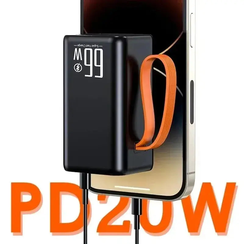 20000mAh Mini Power Bank 66W Fast Charging Power Bank Two-Way Portable External Battery Charger for IPhone Xiaomi Huawei Xiaomi Zenn Organics Inc
