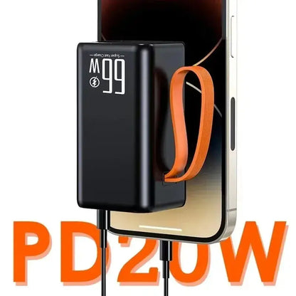 20000mAh Mini Power Bank 66W Fast Charging Power Bank Two-Way Portable External Battery Charger for IPhone Xiaomi Huawei Xiaomi Zenn Organics Inc