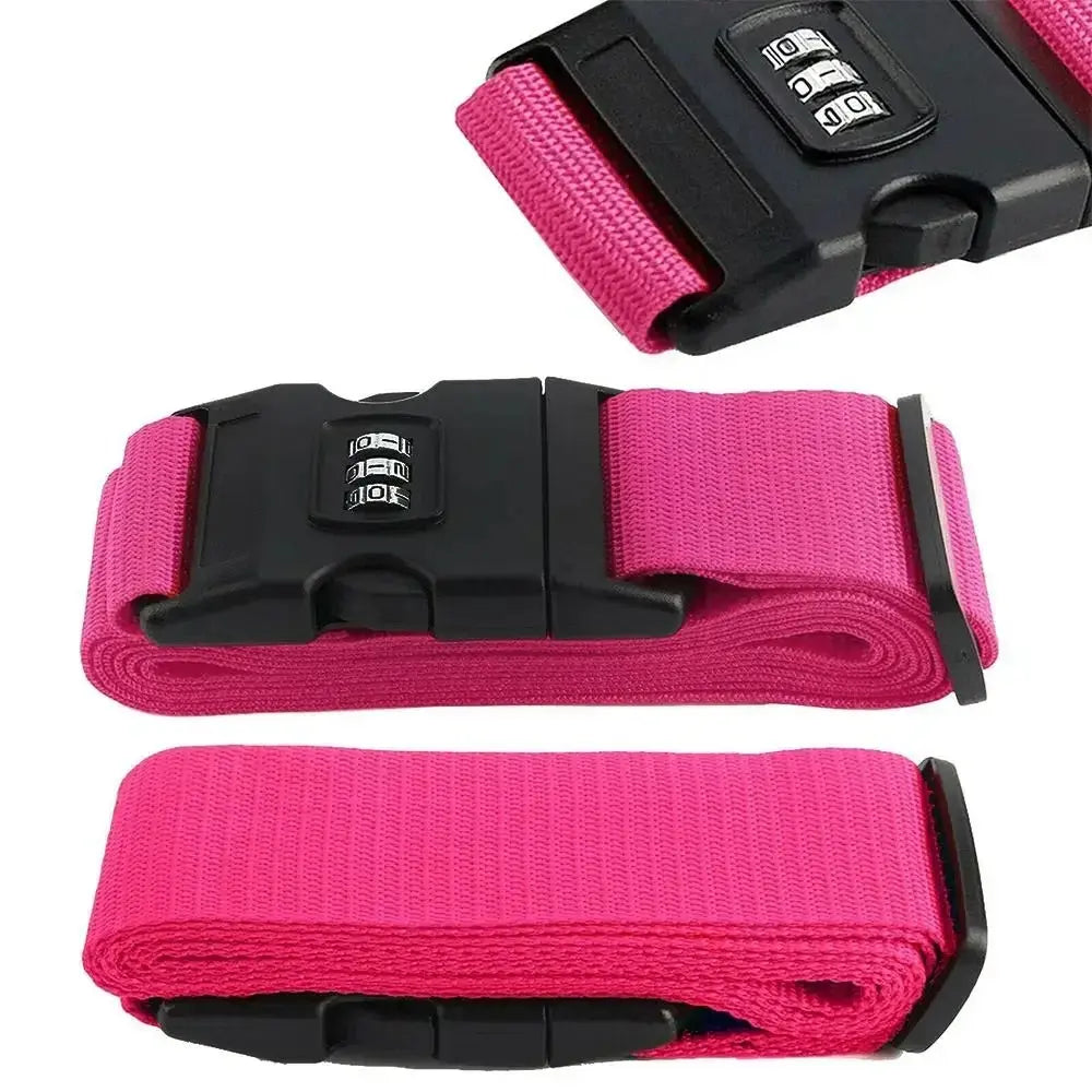 Adjustable Luggage One Word Packing Luggage Belt Portable Flexible Safe Travel Essential Luggage with Luggage Accessories Zenn Organics Inc