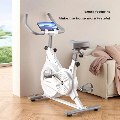 Full Coverage Spinning Bike, Home Ultra Quiet Fitness Bike, Indoor Aerobic Exercise Bike Zenn Organics Inc