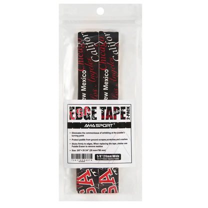 Pickleball Paddle Protection Tape New Color for 13mm/16mm/19mm Padel- 2 Units Pack Paddle Head Edge Guard- Pickleball Lead Tape Zenn Organics Inc