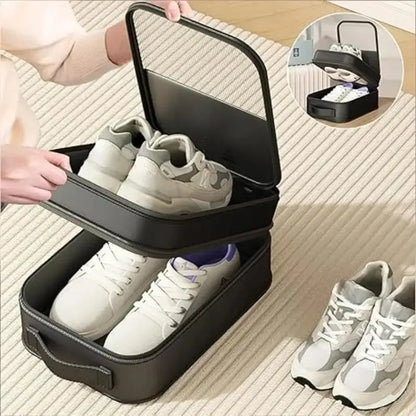 Shoe Bags - Holds 3 Pair of Shoes, Travel Essentials for Flying Carry On Luggage Accessories Zenn Organics Inc