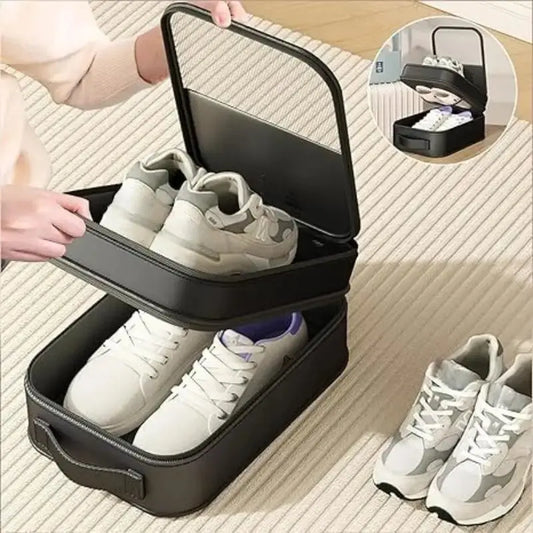 Shoe Bags - Holds 3 Pair of Shoes, Travel Essentials for Flying Carry On Luggage Accessories Zenn Organics Inc