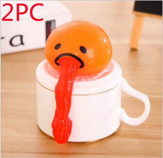 Egg Yolk Puking Stress Toy Zenn Organics Inc