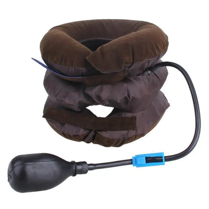 Fitness-6 Neck Stretcher Air Traction Pillow for cervical spine relief and gentle neck stretching therapy.