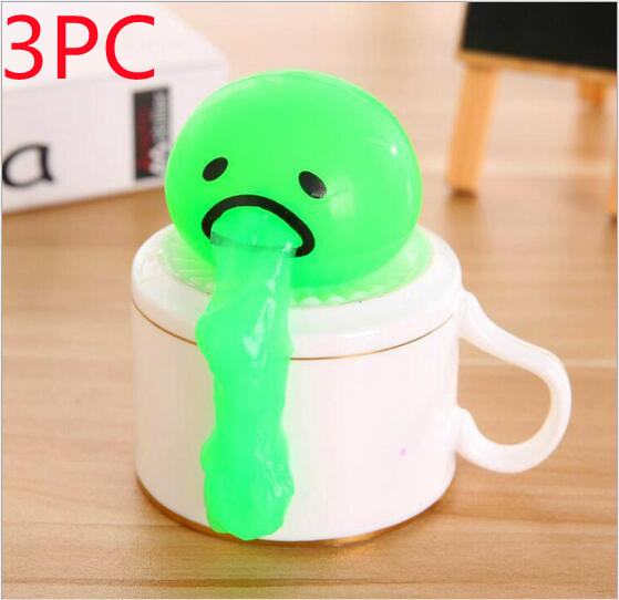 Egg Yolk Puking Stress Toy Zenn Organics Inc
