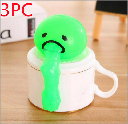 Egg Yolk Puking Stress Toy Zenn Organics Inc