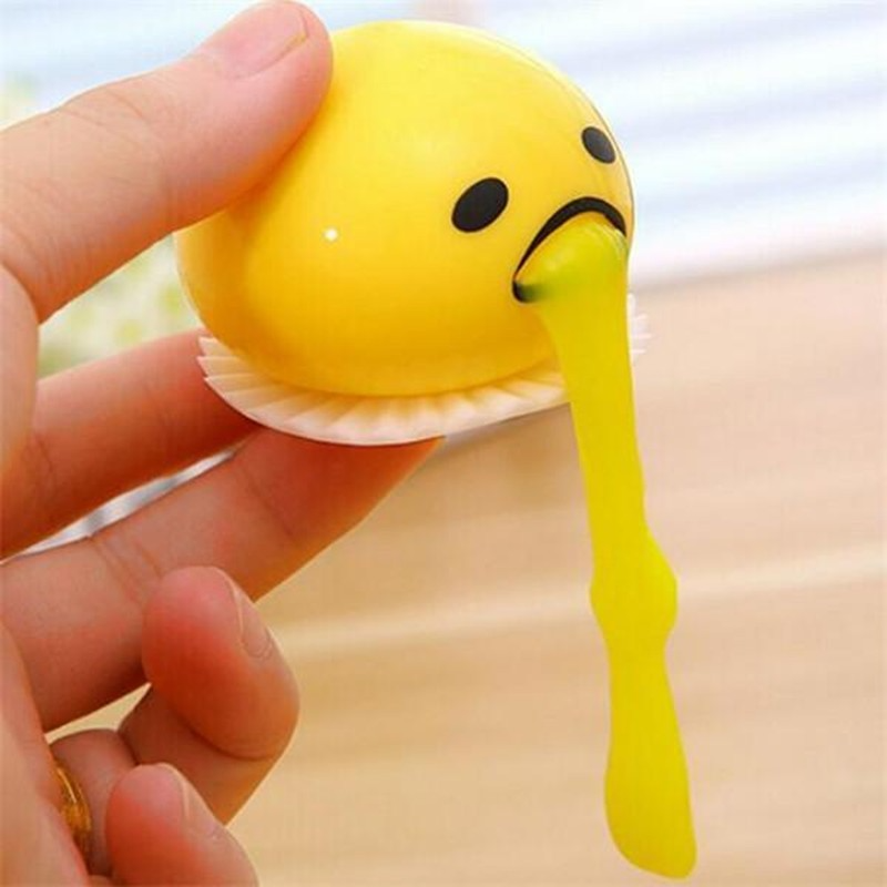 Egg Yolk Puking Stress Toy Zenn Organics Inc