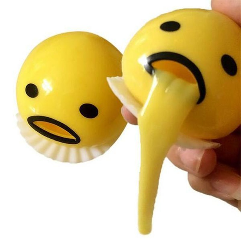 Egg Yolk Puking Stress Toy Zenn Organics Inc