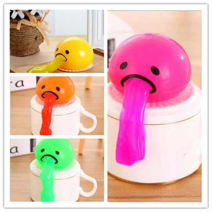 Egg Yolk Puking Stress Toy Zenn Organics Inc