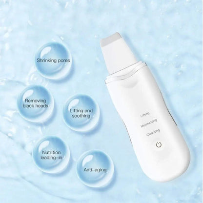 Health & Beauty-5 deep facial cleanser and face scrubber with gentle bristles for thorough skincare and exfoliation.